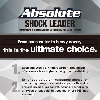 VARIVAS Absolute VSP Fluorocarbon Shock Leader - 33 Yds