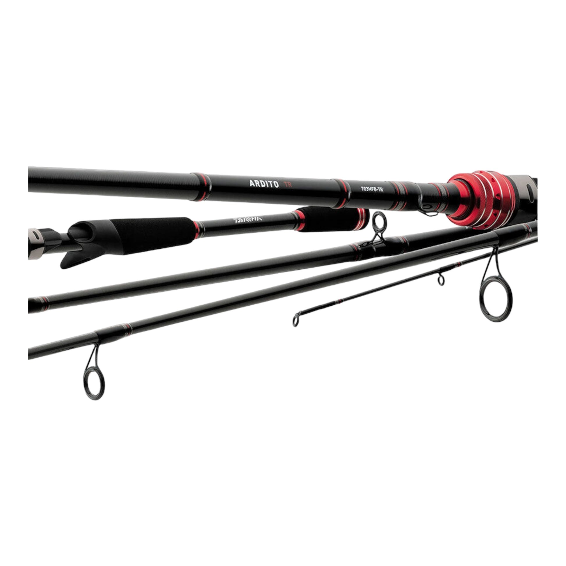 Daiwa Ardito 3 Piece Travel Rod & Case Spinning or Casting - Choose Mo –  Three Rivers Tackle