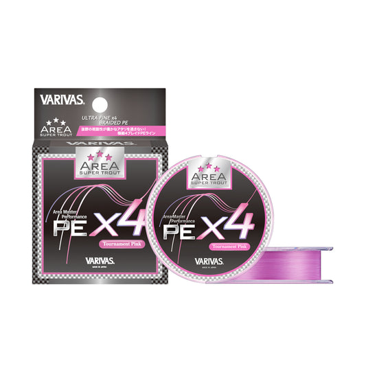VARIVAS AREA Super Trout PE X4 Ultra Fine Braided Line - 82 Yds