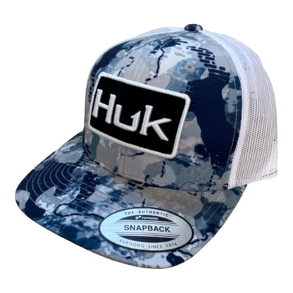 Huk H3000256 Huk’d Up Angler Refraction Trucker Hat