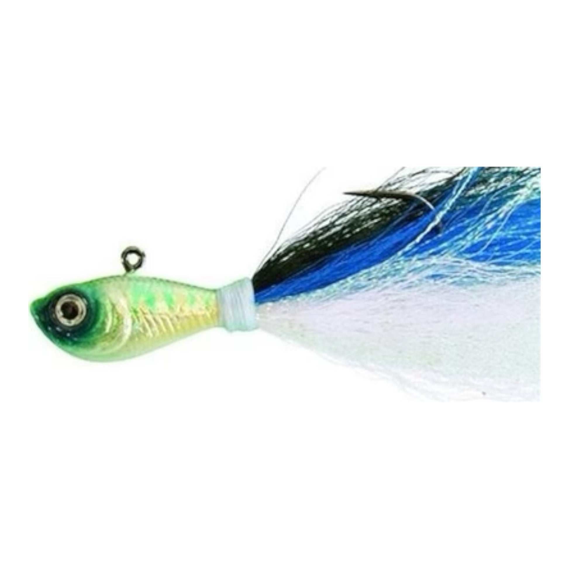 Ultra Minnow Bucktail Jig (Pearl White Blue Shad) + SPRO Swivel Striper Jig - Fishing Lure Set T&A JIGS Striper Fishing Lures Ultra Minnow Bucktail Jig (Pearl White Blue Shad) + SPRO Swivel Striper Jig - Fishing Lure Set T&A JIGS Striper Fishing Lures