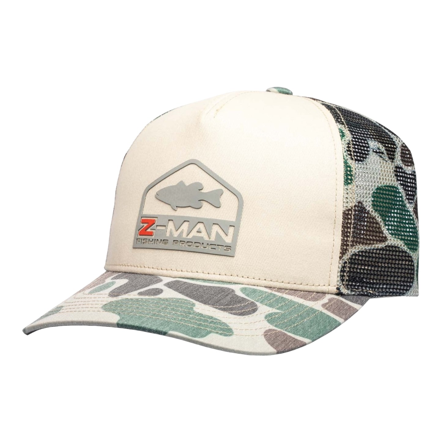Z-Man Camo Bass Trucker HatZ - Main Image