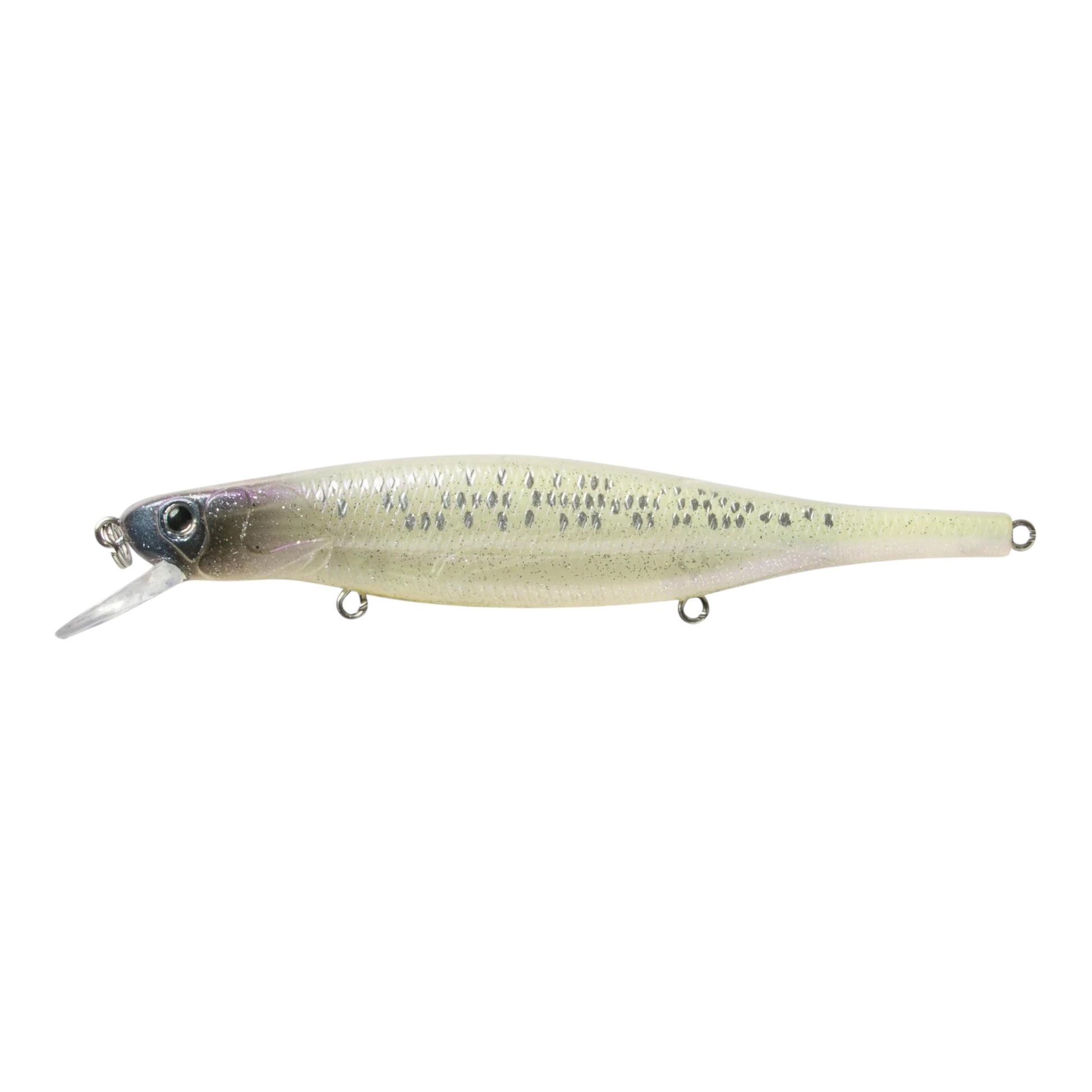 BOOYAH Flash Point Jerkbait - Shallow Diving Bass Lure With Custom Blade For Flash & Sonar Return, Suspends On Pause