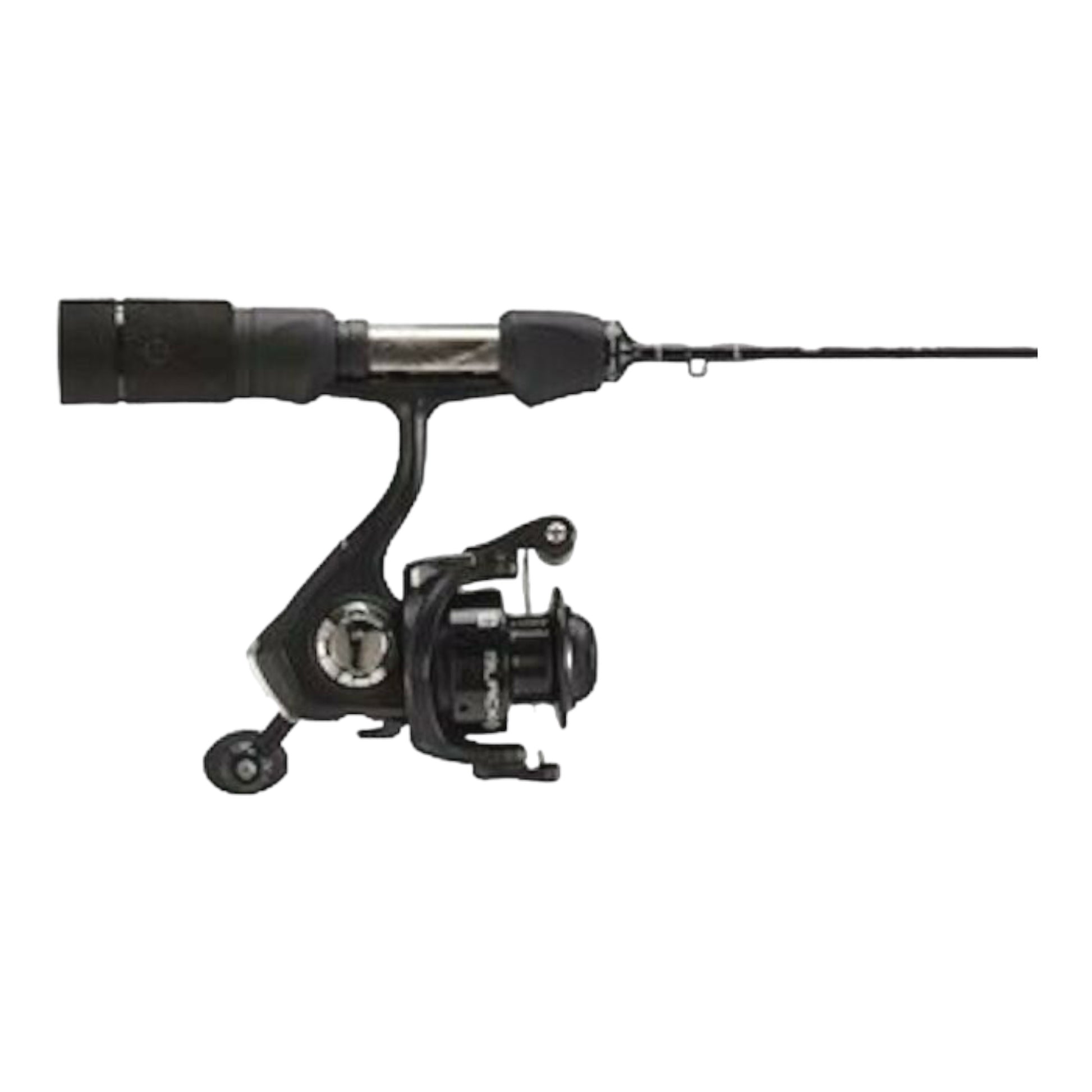 13 Fishing BlackOut Ice Fishing Rod Reel Combo – Three Rivers Tackle 13 Fishing BlackOut Ice Fishing Rod Reel Combo – Three Rivers Tackle
