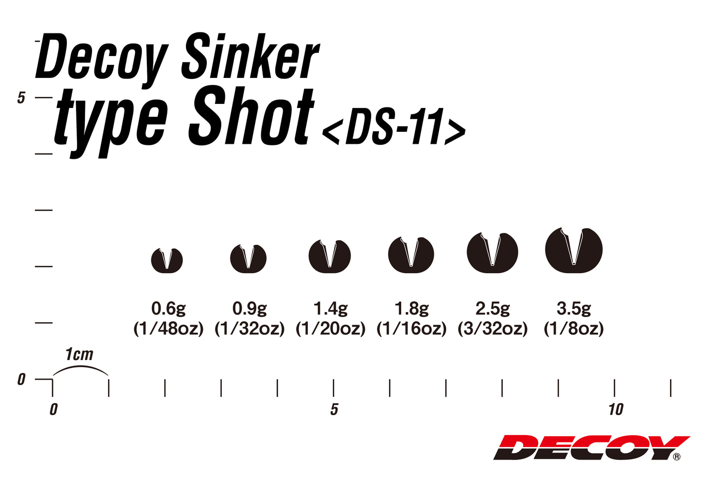 Decoy DS-11 Split Shot Sinkers