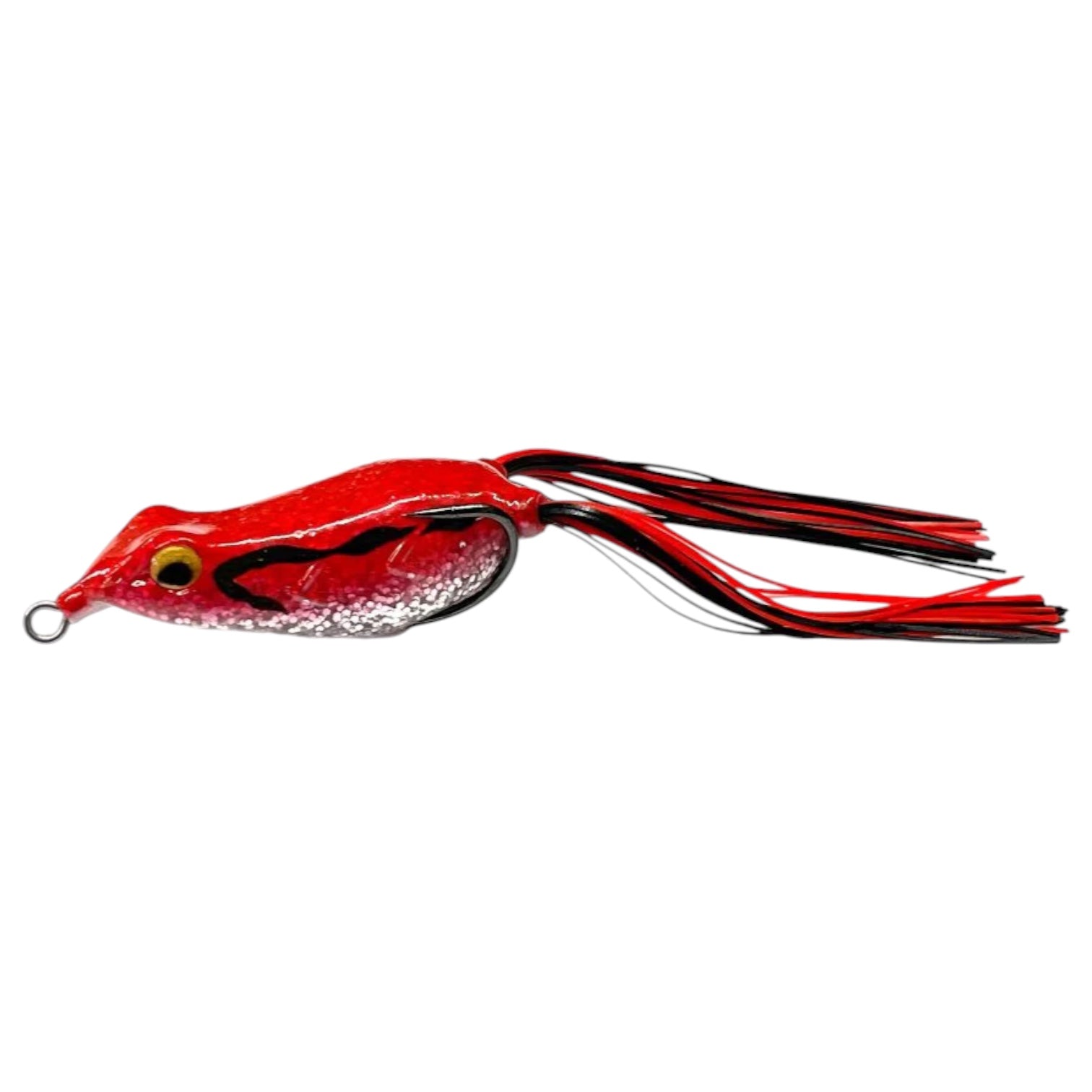 copper frog plastic fish lure Copper Red Baits Wave Frogs