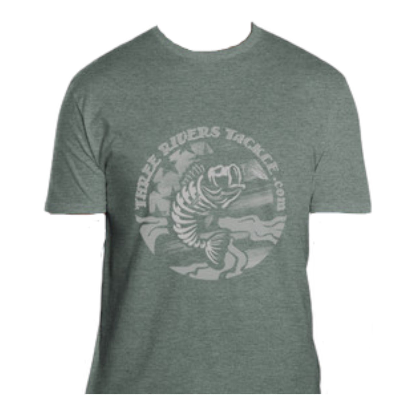 Three Rivers Tackle T-Shirt (american flag logo)