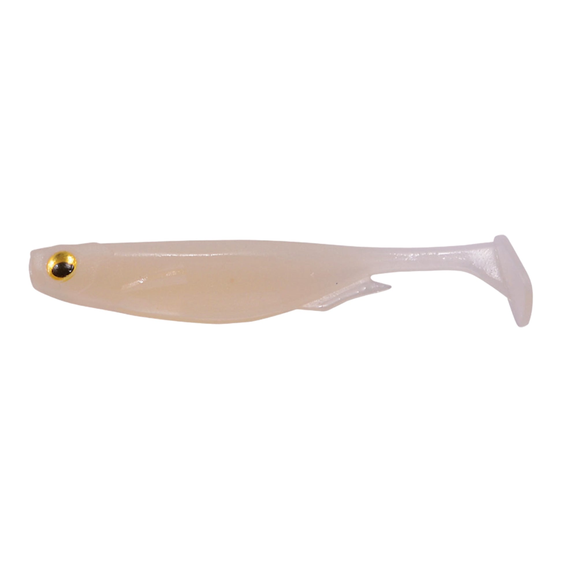 Megabass Spark Shad 5" Paddletail Swimbait - Soft Plastic Fishing Lure, 5 Per Pack