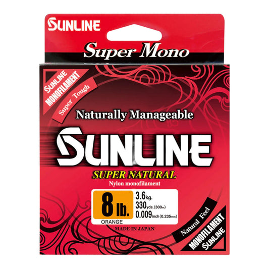 Sunline Super Natural Monofilament Line - 330 Yds