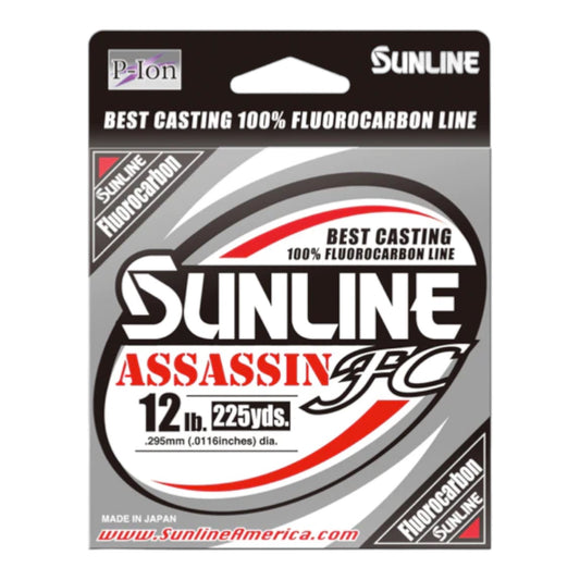 Sunline Assassin FC Fluorocarbon Line - 225 Yds