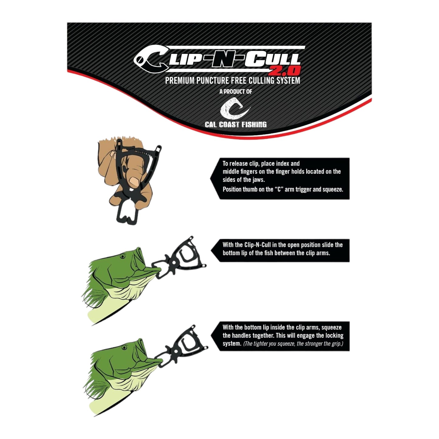 Cal Coast Clip N Cull 2.0 Premium Puncture Free Culling System
