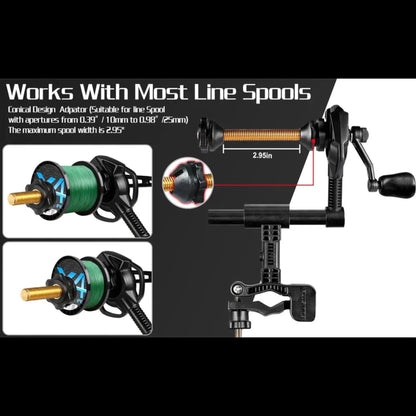 Plusinno FLS3 Fishing Line Spooler with Unwinding Function