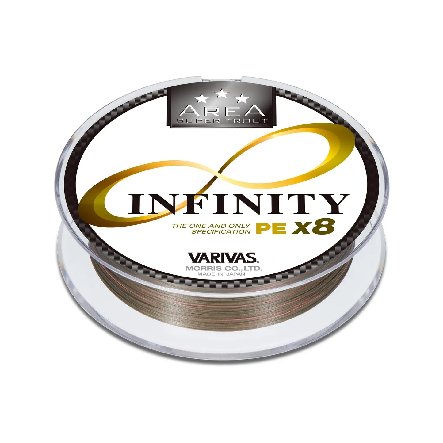 VARIVAS AREA Super Trout Infinity PE X8 Braided Line - 82 Yds