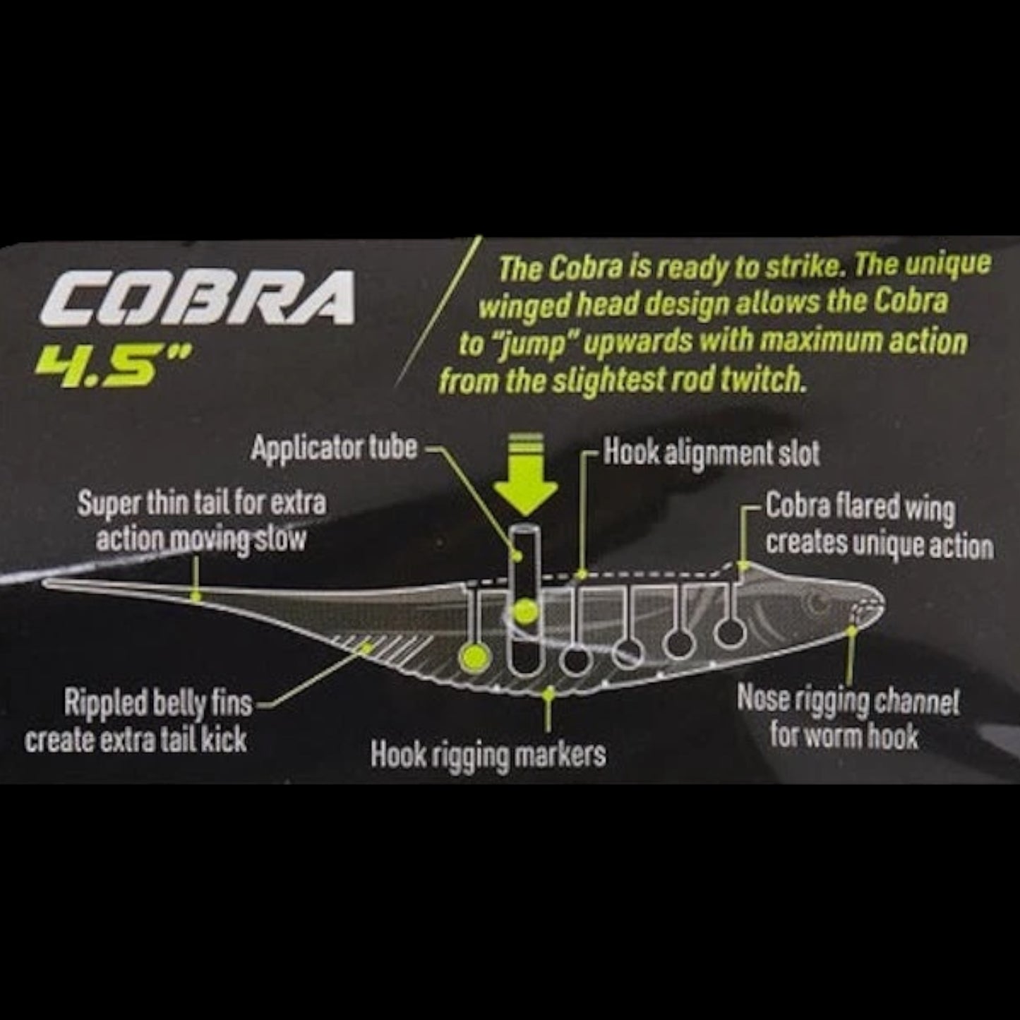 Nomad Design Live Ops Cobra Shad 4.5"