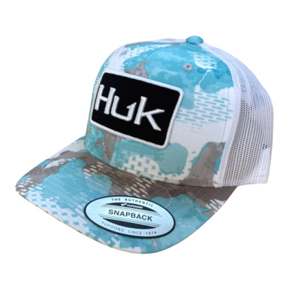 Huk H3000256 Huk’d Up Angler Refraction Trucker Hat