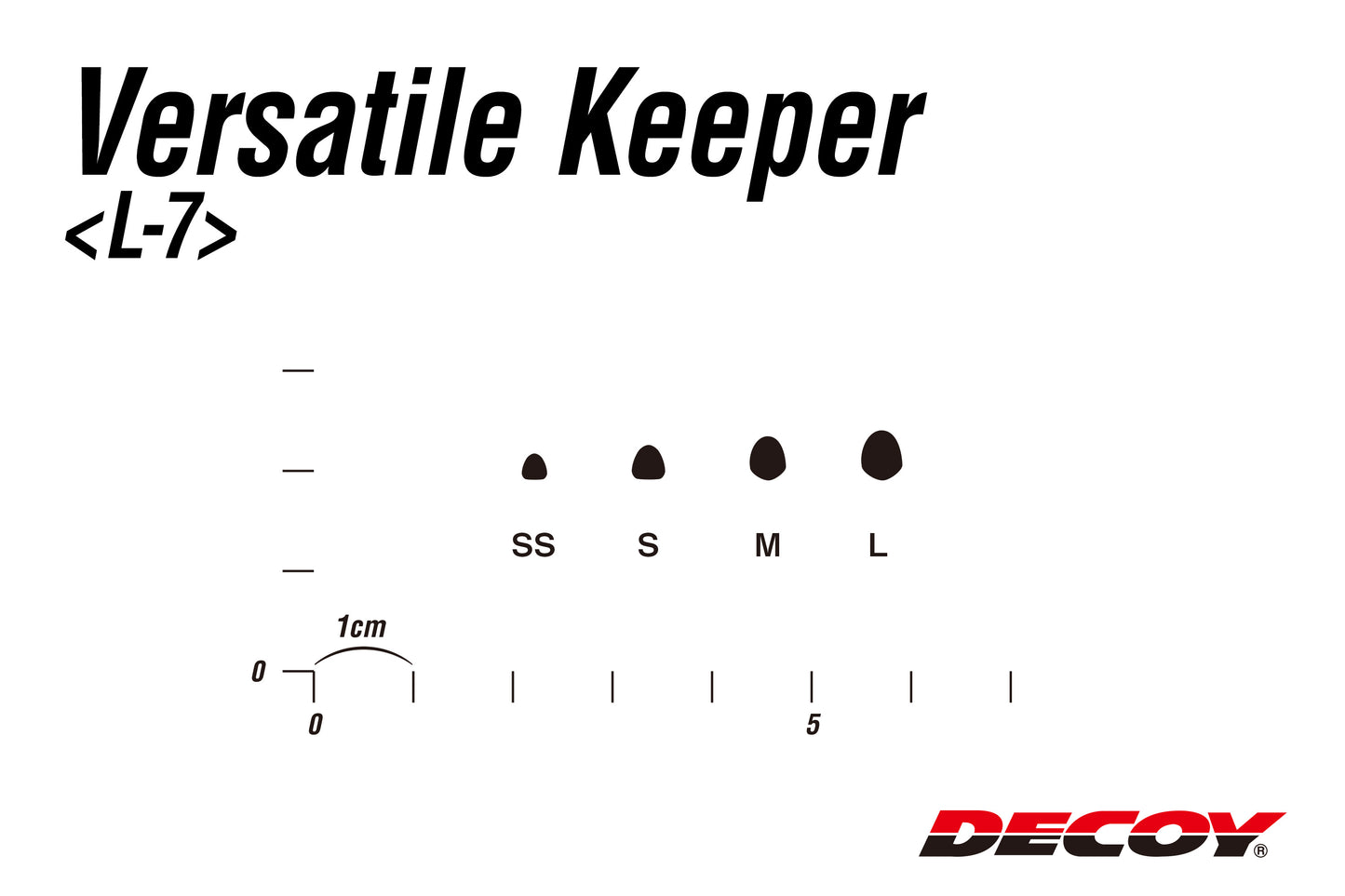 Decoy Versatile Keeper L-7 Rubber Stopper
