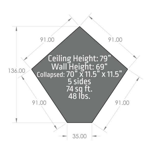 Otter Vortex Pro Lodge Thermal Ice Shelter
