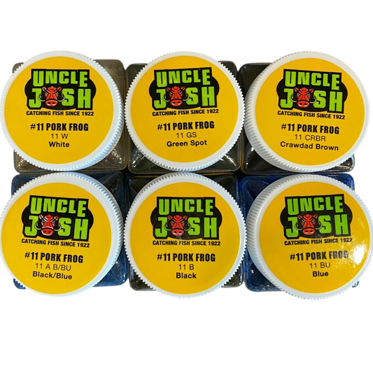 Uncle Josh Pork Frog Jig Trailer #11 Size