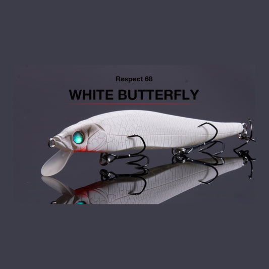 Megabass Limited Edition Respect Series #68: White Butterfly