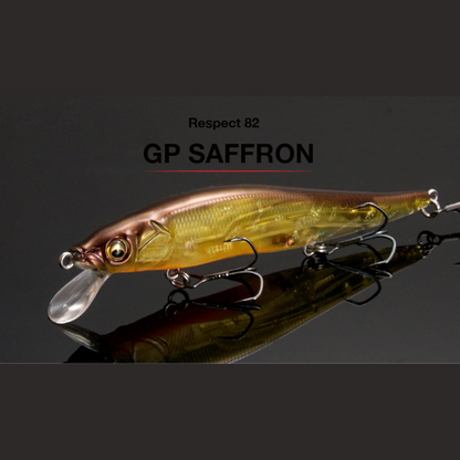 Megabass Limited Edition Respect Series #82: GP Saffron