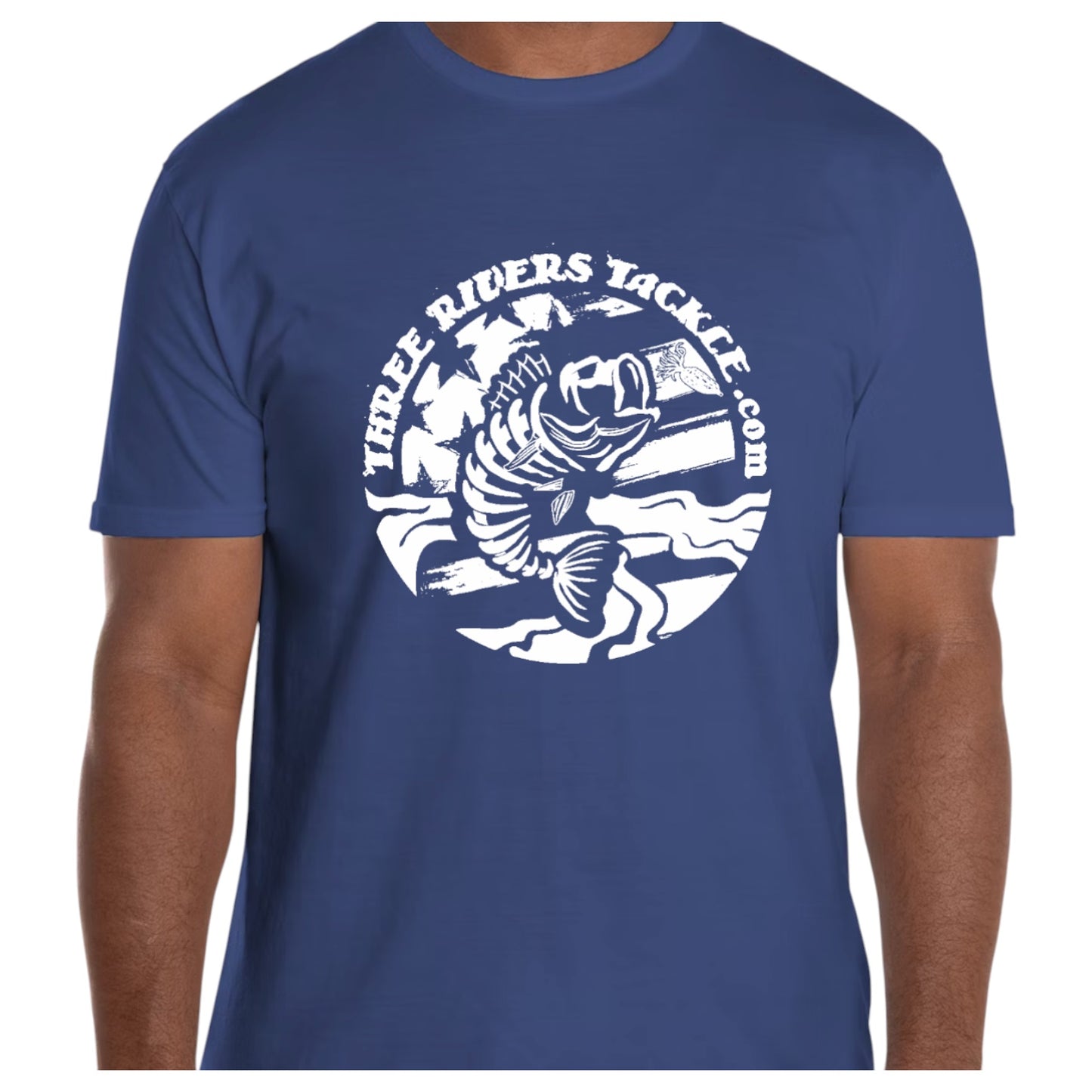 Three Rivers Tackle T-Shirt (American flag logo)
