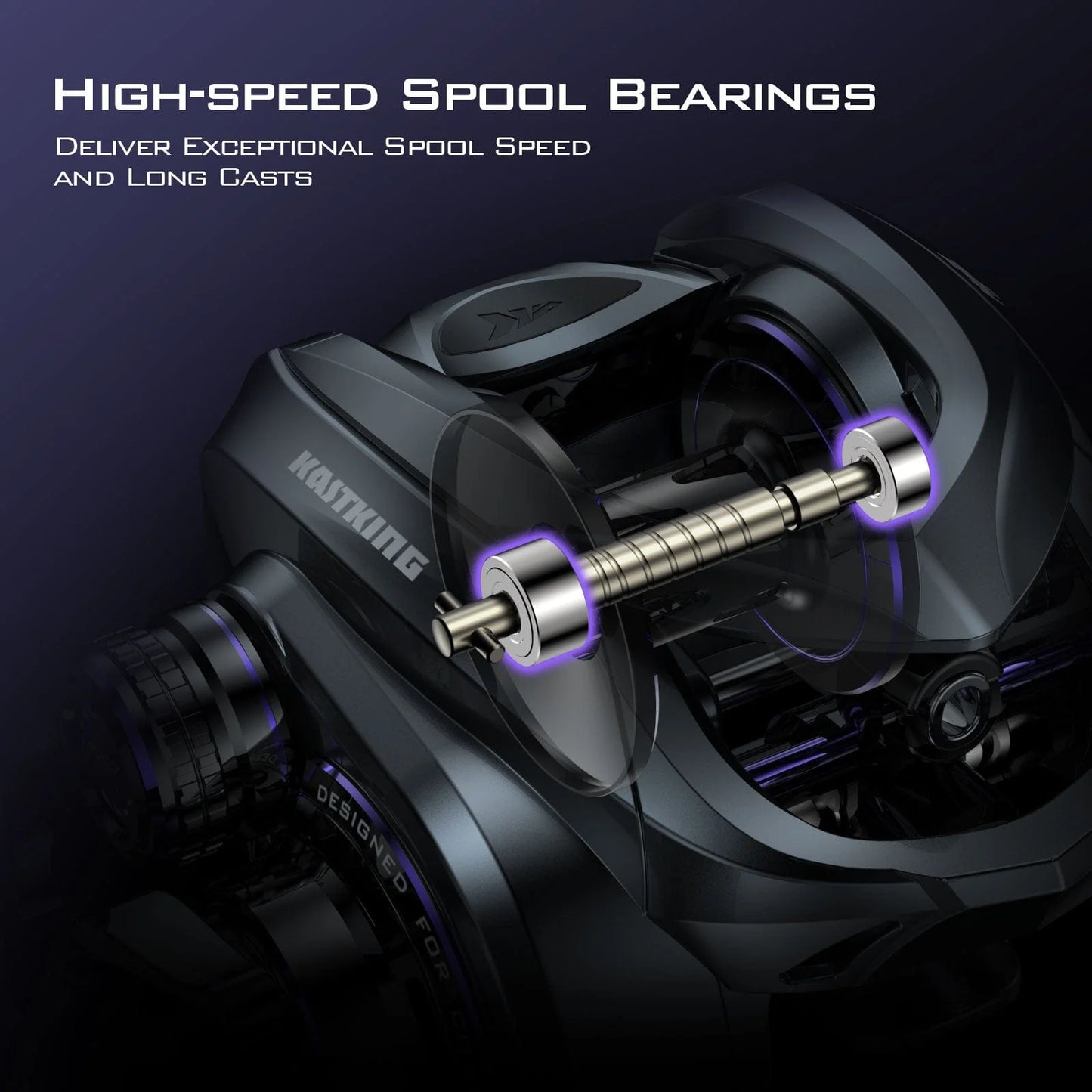 KastKing Kestrel Elite Bait Finesse Casting Reels