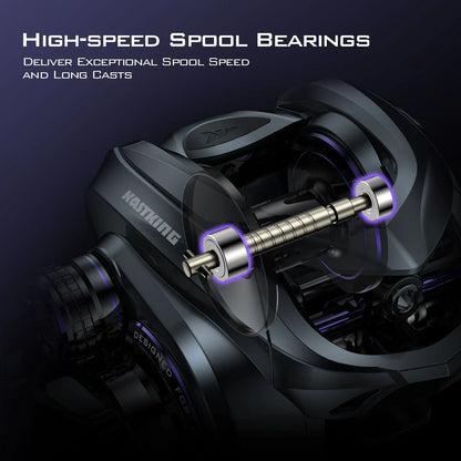 KastKing Kestrel Elite Bait Finesse Casting Reels