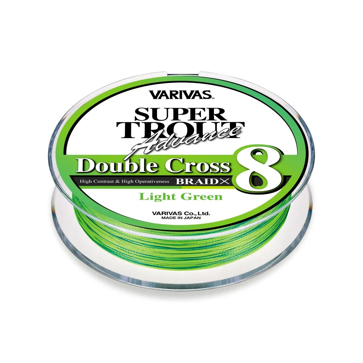 VARIVAS Super Trout Advance Double Cross Braid PE 8 - 109 Yds