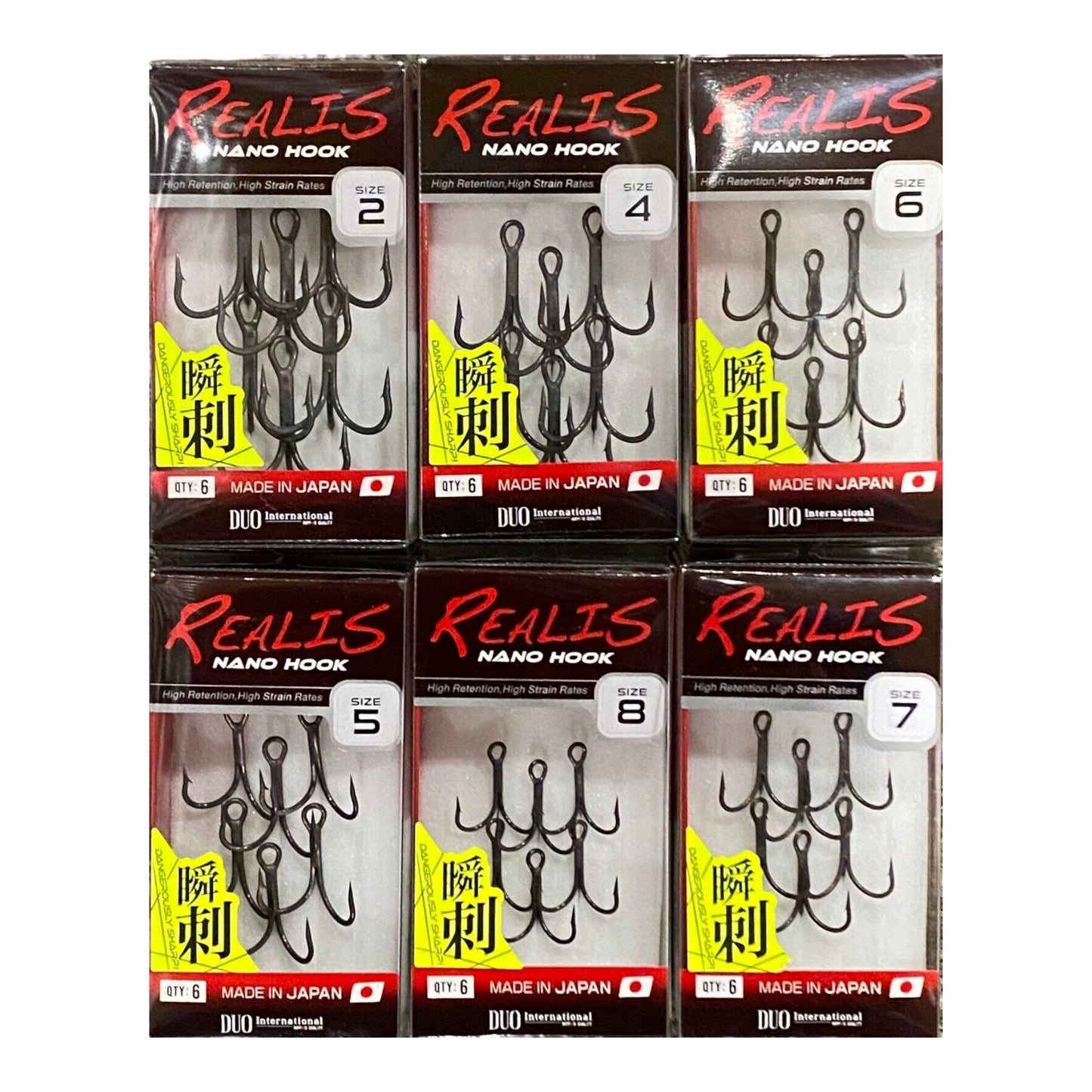 DUO Realis JDM Nano Treble Hooks – Three Rivers Tackle