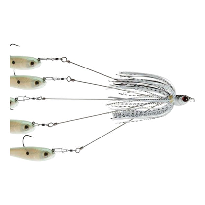 Frenzy Baits Bounty Hunter Skirted 7 Wire Umbrella / Alabama Rig – Three Rivers Tackle