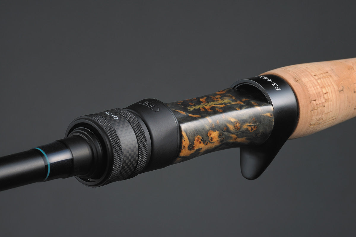 Megabass Triza 3 Piece Travel Rods - Casting