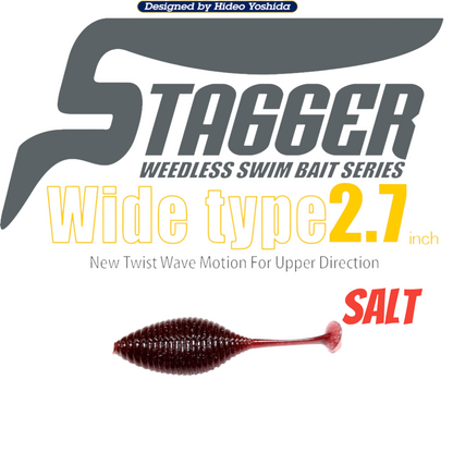 HideUp Stagger Wide 2.7" Saltwater Series Swimbaits