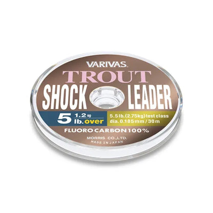 VARIVAS Trout Fluorocarbon Shock Leader - 33 Yds