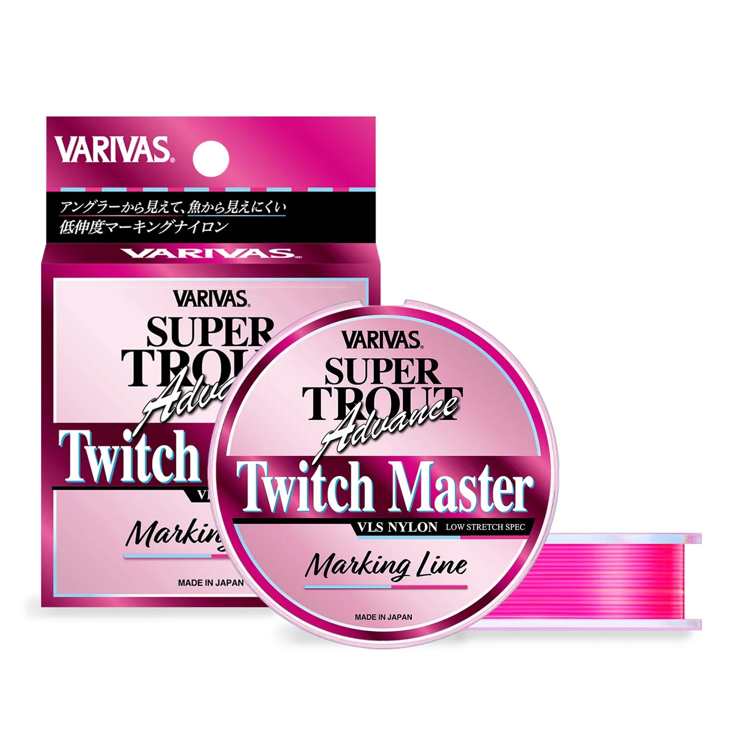 VARIVAS Super Trout Advance Twitch Master Braided Marking Line - 109 Yds