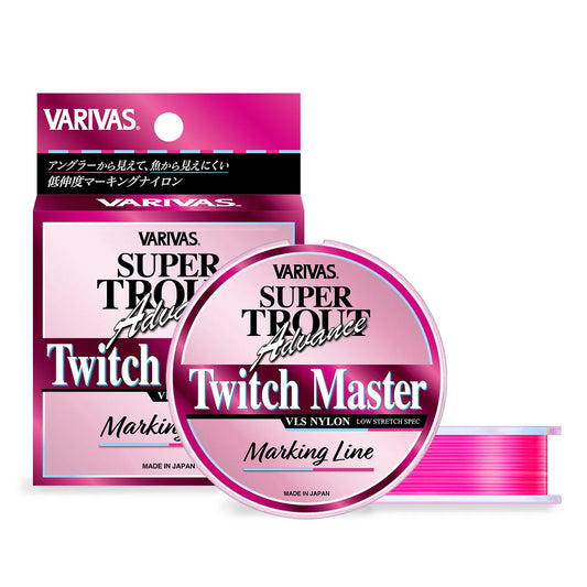 VARIVAS Super Trout Advance Twitch Master Braided Marking Line - 109 Yds