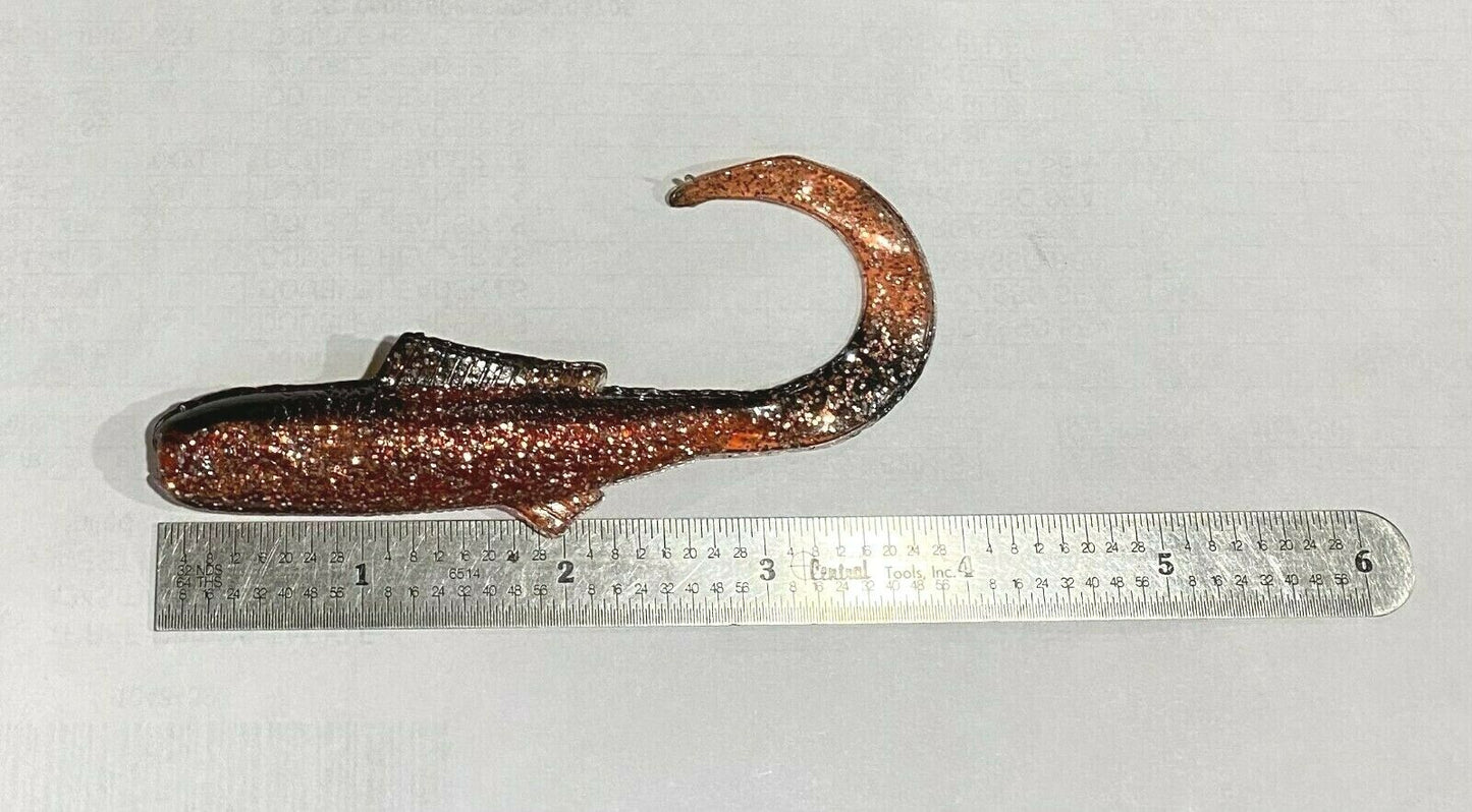 Trophy Lures 4" Curl Tail Minnow