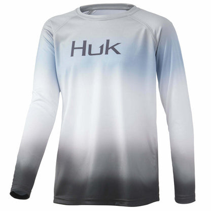 Huk Youth Flare Fade Pursuit LS Shirt H7120071 - Choose Size / Color